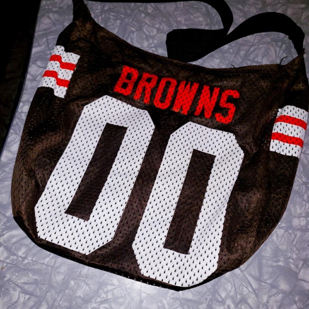 Cleveland Brown's Jersey Tote Bag